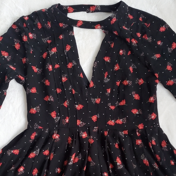 Free People Poppy Bell Sleeve Mini Dress - Picture 6 of 7